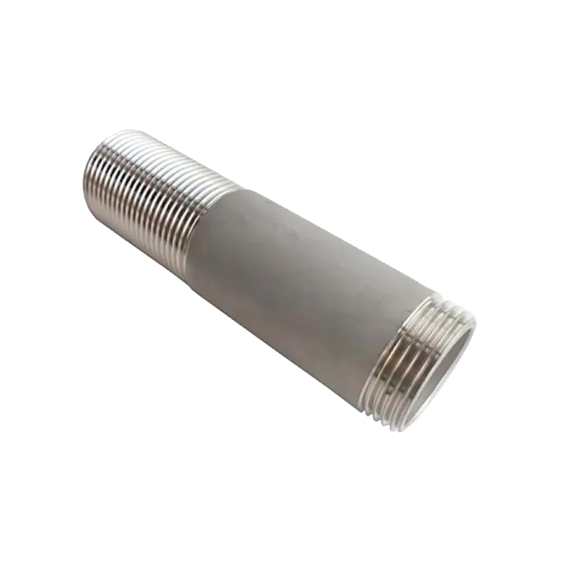 Ниппель двойной (сгон)  AISI 304  2 1/2'' (76,1 мм)